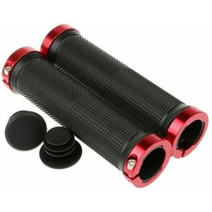 2 Stuks/1 Paar Mtb Rubber Fiets Anti-Slip Aluminium Fiets Handvat Bars Mountain Road Cycling Bike Fiets mtb Stuur