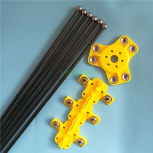 Reprap Kossel Xl Plastic Magnetische Effector + Vervoer + 300 Mm Carbon Buis Diagonaal Push Staven Kit Voor Delta Kossel diy 3D Printer