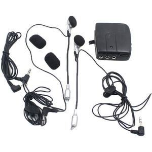 MP3 Motor Helm Headset Gemodificeerde Motorhelm Intercom Hoofdtelefoon Accessoires 3.5Mm Plug Diameter
