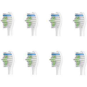 4/8Pc Tand Opzetborstels Voor HX6511 HX9362 HX6013 HX6063 HX3110 HX3212 HX6231 HX6631 HX6711 HX6721 HX8911 HX6730