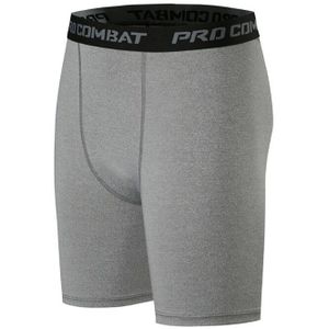 Mannen Fitness Shorts Elastische Taille Compressie Slanke Korte Broek Sport Broek Gym Panty