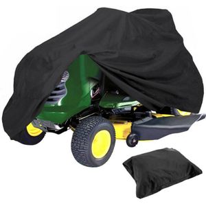 210D Polyester Rit Op Grasmaaier Tractor Cover Voor Buiten Opslag Waterdichte Zonnebrandcrème Tractor Grasmaaier Cover