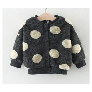 9M-24M Pasgeboren Baby Meisje Winter Kleding Lange Mouw Fleece Jas Verdikte Kasjmier Jas Warme Jas Bovenkleding