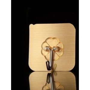 20Pcs Transparante Muur Haken Waterdicht Oilproof Zelfklevende Haken Herbruikbare Naadloze Opknoping Haak Voor Keuken Badkamer Office
