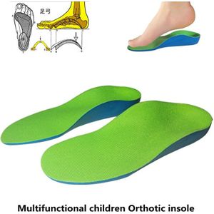 Kids Kinderen Orthopedische Inlegzolen voor Kinderen Schoenen Flat Foot Arch Ondersteuning Orthopedische Pads Correctie Gezondheid Voetverzorging Binnenzool