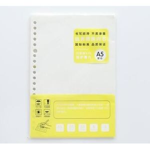 20 Gaten Losse Blad Papier Dot Grid Bindmiddel Notebook Binnenpagina 'S A5 Spiraal Dagelijks Wekelijks Maandelijkse Planner Binnenpagina 'S Binding supply