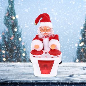Feestelijk Kerst Dansende Kerstman Speelgoed Met Leuke Muziek En