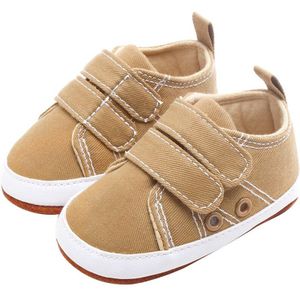 0-18M Baby Jongens Meisjes Canvas Schoenen Anti-Slip Zool Casual Sneakers Peuter Zuigeling Eerste Wandelaars