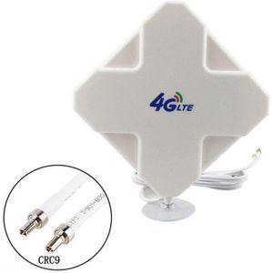 Antenne 4G Lte Antenne High Gain 35dBi Dual Kabel Sma TS9 CRC9 Connector Antenne Voor 3G 4G router Modem