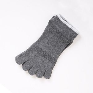 5 Paren/partij Mannen Vijf Teen Yoga Sokken Japanse Stijl Split Teen Sport Sokken Dunne Ademende Casual Active Wear Katoen Enkel sokken