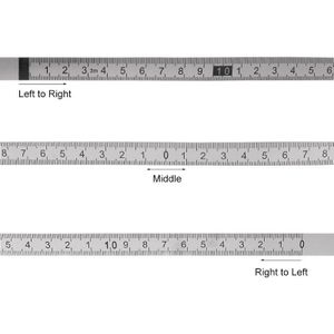 Rvs Mijter Track Meetlint Zelfklevende Metrische Schaal Heerser 1M-3M Voor T-Track router Tafel Zag Houtbewerking Tool