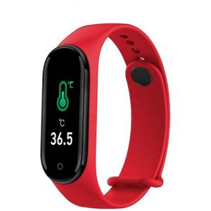 M4 Pro Smart Band Body Temperatuur Test Smart Armband Bloeddruk Hartslagmeter Waterdicht Smartband Gezondheid Polsband