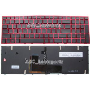 Ons Engels Qwerty Toetsenbord Voor Clevo N150SD N151SD N155SD N170SD N155SD N170SD N150SC N151SC N155SC Gaming Backlit, Frame