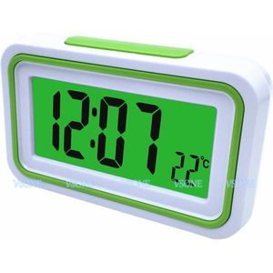 Russische Talking LCD Digitale Wekker met Thermometer, Back lit, voor Blind of Low Vision, 4 kleuren 9905RU