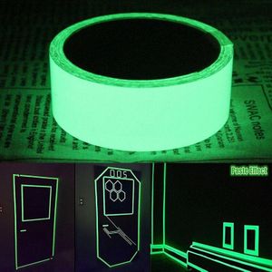 Светящийся Самоклеящаяся Бумага Свечение Светящиеся Diy Стены Флуоресцентные Аварийные Лестницы