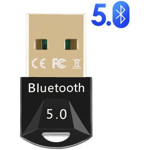 Usb Bluetooth Adapter 5.1 Bluetooth Ontvanger Usb Bluetooth 5 0 Dongle 5.0 Bt Zender Aptx Mini Adapter Voor Pc Laptop speaker
