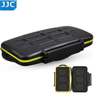 Jjc MC-XQD6 Waterbestendig Anti-Shock Xqd Kaarthouder Camera Geheugenkaart Zak Case Opslag Protector Cover Voor 6 Xqd Kaarten