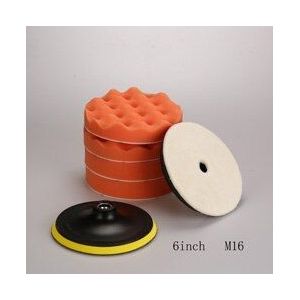 Spta 3 5 6 7 Inch Auto Waxen Spons Kit Polijsten Pads Zachte Rand Backing Plaat Slijpen Buffing Spons Waxen polijstmachine Foam Pads