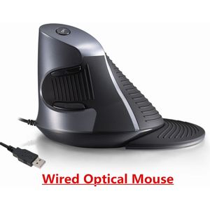 Delux M618 Optische Verticale Bedrade Muis 6 Knoppen 1600 Dpi Ergonomische Rechterhand Muizen Met Rubber Beschermende Shell Voor Pc