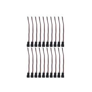 20 Pairs PVC Connector Kabel Mannelijke en Vrouwelijke Vertind Koper voor LED Strip Light Power Cable Cord Bedrading harnas