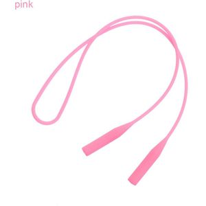 2Pcs Siliconen Brillen Bandjes Ketting Sport Band Cord Holder Elastische Anti Slip String Touwen
