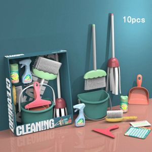 Kinderen Educatief Simulatie Speelhuis Speelgoed Jongen En Meisje Training Schoonmaken Tool Set Top Stuff Dingen Voor Reiniging Voor kids