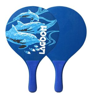 Board Badminton Racket Strand Racket Zeven Lagen van hoogwaardige Populier Hout Tafeltennis Racket