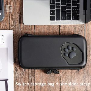 Nintend Schakelaar Case Kat Klauw Cp Opbergtas Ns Silicone Hard Shell Cover Box Voor Nintendo Schakelaar Lite Game Console accessoires