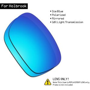 SmartVLT Gepolariseerde Zonnebril Vervanging Lenzen voor Oakley Holbrook-Ice Blue