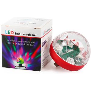 Auto Auto Sfeer Licht Usb Rgb Lamp Music Voice Control Magische Bal Interieur Led Usb Club Disco Magie Podium Effect lichten