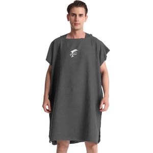 Quick Dry Hooded Handdoek Met Kap Wetsuit Veranderende Handdoek Strand Poncho Voor Strand Kajak Zwemmen Surfen Strand Outdoor Sport