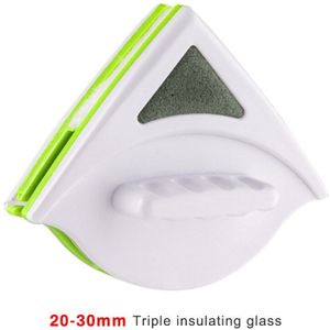 Double Side Magnetische Window Ruitenwisser Glas Cleaner Brush Tool Magnetische Borstel Vensterglas Borstel Voor Wassen Huishoudelijke Schoonmaken Tool