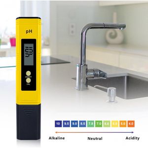 Draagbare Ph Tester Nauwkeurigheid 0.01 Digitale Ph Meter Tester Voor Water Aquarium Pool Hydrocultuur Ph Monitor