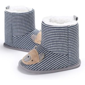 Leuke Sneeuw Katoen Warme Laarzen Zuigeling Zachte Zolen Pasgeboren Winter Baby Schoenen Voor Meisje Anti-Slip Kerst Laarsjes