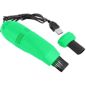 VODOOL Mini USB Stofzuiger Handheld Dust Cleaning Brush Kit Voor Auto Interieur Air Vent Keyboard PC Laptop LED Stof collector