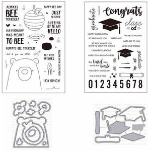 Mai Arts Hoed Metalen Stansmessen Stencils Cear Postzegels voor DIY Scrapbooking Fotoalbum Decoratieve Embossing DIY Papier Kaarten