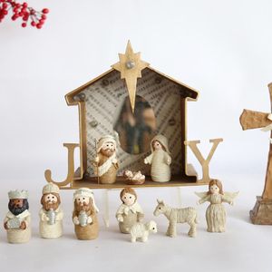 Kerststal Set Collection Christmas Geboorte Van Jezus Religieuze Standbeeld
