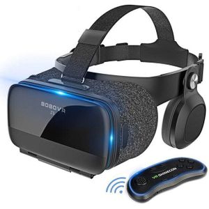 Bobovr Z5 3D Vr Bril Virtual Reality Helm Doos Met Headset Stereo Voor 4.7-6.2 Inch Smartphone + bluetooth Controller