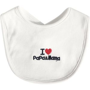 1/7 Stuks 0-12M Unisex I Love Mama Papa Pasgeboren Baby Bib Katoen Waterdicht Bib 27.5x22.5cm