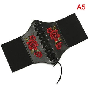 Trend Vrouwen Body Shaper Gesp Brede Tailleband Taille Riem Underbust Corset Riem