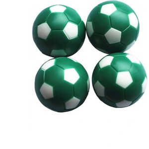 Tafel Voetbal Ballen Voetbal Tafel Spel Fussball Indoor Spel Groen + Wit 36 Mm Tafelvoetbal 24 G/stks Board Game