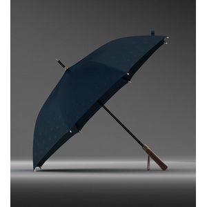 Lange Houten Handvat Dubbele Laag Paraplu Mode Patronen 8K Golf Paraplu Winddicht Outdoor Mannen En Vrouwen Twee Kleuren Hoge quali