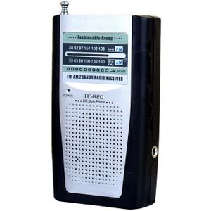 Radio Fm Mini Radio Draagbare Radio Handheld Mini AM Digitale FM Telescopische Antenne Radio Pocket Wereld Ontvanger Multifunctionele