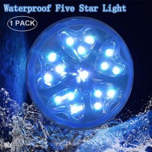 Rgb Fontein Licht Batterij Aangedreven Onderwater Disco Spa Bad Licht Zwembad Float Lamp Led Licht Zwembad Licht