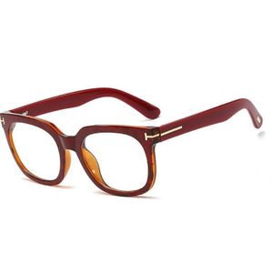 48209 Plastic Titanium Brilmonturen Vierkante Cat Eye Mannen Vrouwen Optische Mode Computer Bril