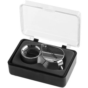 Mini 10X 20X Glas Vergrootglas Juwelier Eye Sieraden Loep Loop