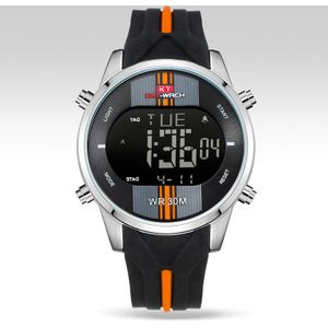 Horloge Mannen Waterdichte Sport Horloge Outdoor Siliconen Band Led Digitale Horloge Mannen Klok Erkek Kol Saati reloj hombre