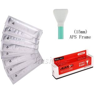 8pcs APS Frame Droog &amp; Nat 2 in 1 CCD CMOS Sensor Schoon Swabs Camera Schoonmaken Pak voor Sony canon DSLR Camera Lens Screen Cleaner