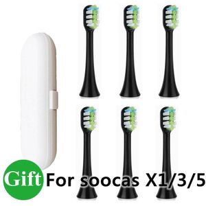 Xiaomi Vervangende Opzetborstels Voor Xiaomi Mijia Soocare X3 Elektrische Tandenborstel Heads Travle Doos