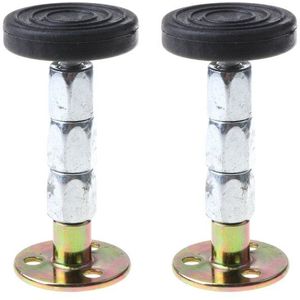 2 Stuks Bed Stabilizer Meubels Vaste Beugel Verstelbare Muur Stabilisator Zelfklevende Deur Stopper Anti-Shake Hardware